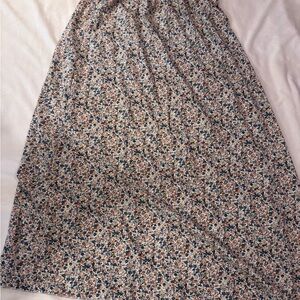 SHEIN Multicolor Floral Maxi Skirt